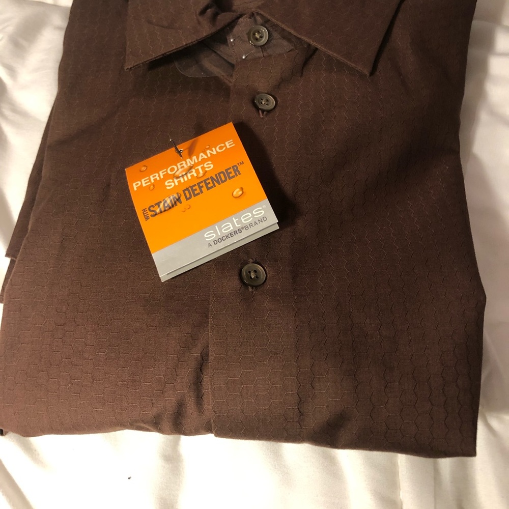 NWT Men’s Dress Shirt XL